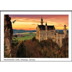 کارت پستال  - قلعه نویشوانشتاین آلمان - کد 4578