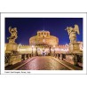کارت پستال  - قلعه سنت آنجلو رم ایتالیا - کد 4595