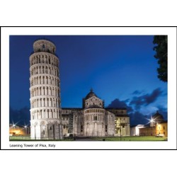 کارت پستال  - برج کج پیزا ایتالیا - کد 4600