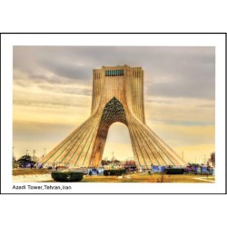 کارت پستال  - برج آزادی - تهران - کد 3963