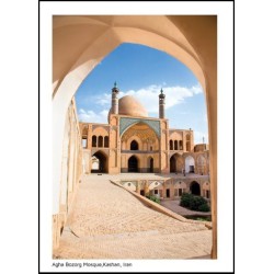 کارت پستال  -مسجد آقا بزرگ - اصفهان - کد 4050