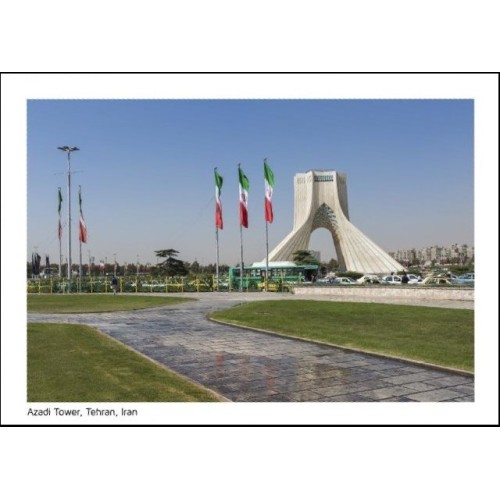 کارت پستال  - برج آزادی - تهران - کد 4073