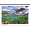 کارت پستال  - دریاچه کوه گل - کهکیلویه و بویر احمد - کد 3338