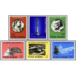 1 عدد تمبر سال حفاظت از بناهای تاریخی اروپا -  رومانی 1975