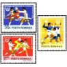 3 عدد تمبر مسابقات قهرمانی هندبال دانشجویان جهان -  رومانی 1975