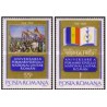 2 عدد تمبر شصتمین سالگرد اتحاد ترانسیلوانیا و رومانی -  رومانی 1978