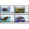 4 عدد تمبر WWF - لاک پشت های دریایی - اندونزی 2010