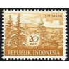 1 عدد  تمبر سری پستی - محصولات کشاورزی - 20Sen - اندونزی 1960
