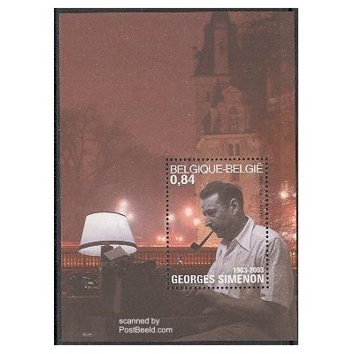 س ش جرج سایمنون نویسنده بلژیکی - بلژیک 2003