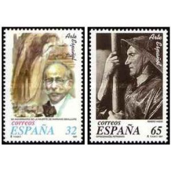 2 عدد  تمبر  سالگردها - اسپانیا 1997
