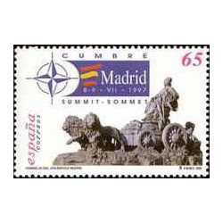 1 عدد  تمبر نشست سران پیمان آتلانتیک شمالی - اسپانیا 1997