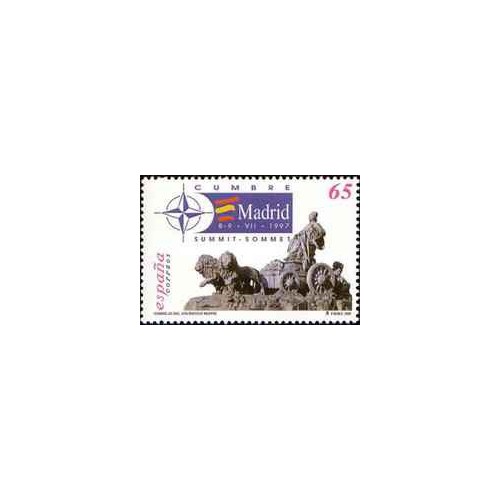 1 عدد تمبر نشست سران پیمان آتلانتیک شمالی - اسپانیا 1997 1 عدد تمبر نشست سران پیمان آتلانتیک شمالی - اسپانیا 1997