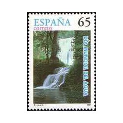 1 عدد  تمبر روز جهانی آب - اسپانیا 1997