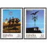 2 عدد  تمبر صنعت فیلم اسپانیا - اسپانیا 1997