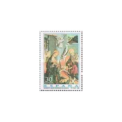 1 عدد  تمبر کریستمس - اسپانیا 1996