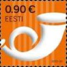 1 عدد  تمبر سری پستی - شیپور پست  - چاپ "2020" - 0.9 یورو - استونی 2020
