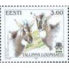 1 عدد  تمبر باغ وحش روال - استونی 2000