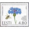 1 عدد  تمبر گل ذرت - استونی 2000