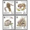 4 عدد  تمبر بنیاد جهانی حیات وحش - WWF - استونی 1994