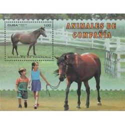 مینی شیت حیوانات خانگی - اسب - کوبا 2004