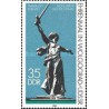 1 عدد  تمبر بنای یادبود در ولگوگراد - جمهوری دموکراتیک آلمان 1983