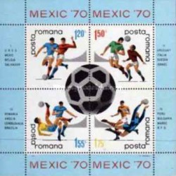 مینی شیت جام جهانی فوتبال - مکزیک - رومانی 1970