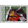 1 عدد تمبر سری پستی - مردم و کار - 5Rp - لیختنشتاین 1984