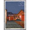 1 عدد تمبر سری پستی - ساختمانها - 35- لیختنشتاین 1978