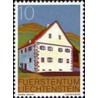1 عدد تمبر سری پستی - ساختمانها - 10- لیختنشتاین 1978