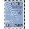 1 عدد تمبر پنجاهمین سالگرد کنترل بین المللی ارتباطات رادیویی، CCIR - لیختنشتاین 1979