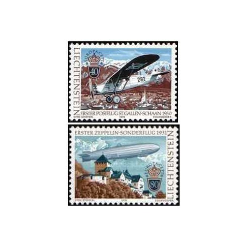 2 عدد تمبر مشترک اروپا - Europa Cept - پست و ارتباطات - تاریخچه پستی - لیختنشتاین 1979 2 عدد تمبر مشترک اروپا - Europa Cept - پست و ارتباطات - تاریخچه پستی - لیختنشتاین 1979