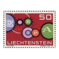 1 عدد تمبر مشترک اروپا - Europa Cept - لیختنشتاین 1961