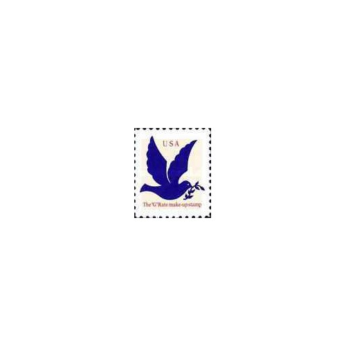 1 عدد تمبر سری پستی - کبوتر صلح - آمریکا 1994