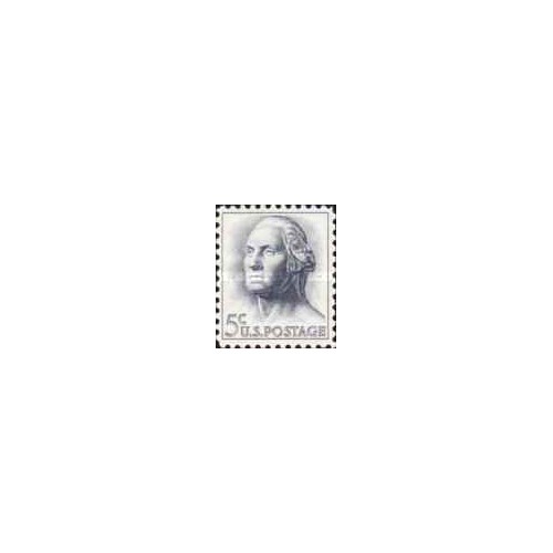 1 عدد تمبر سری پستی - جرج واشنگتن - آمریکا 1963