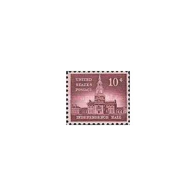 1 عدد تمبر سری پستی ازادی - آمریکا 1954