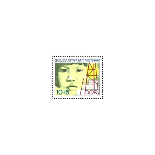 1 عدد  تمبر ویتنام - جمهوری دموکراتیک آلمان 1973
