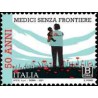 1 عدد تمبرپنجاهمین سالگرد تأسیس پزشکان بدون مرز - خودچسب - ایتالیا 2021 ارزش روی تمبر 3.1 یورو