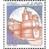 1 عدد تمبر سری پستی قلعه ها - 1400 لیر -  ایتالیا 1983