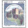 1 عدد تمبر سری پستی قلعه ها  - 450 لیر -  ایتالیا 1980