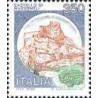 1 عدد تمبر سری پستی قلعه ها  - 350 لیر -  ایتالیا 1980