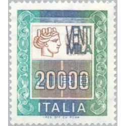1 عدد تمبر سری پستی  - 20000 لیر -  ایتالیا 1987 قیمت 21.8 دلار