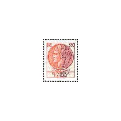 1 عدد تمبر سری پستی  - 350 -  ایتالیا 1977
