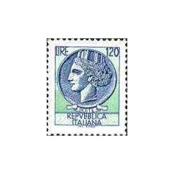 1 عدد تمبر سری پستی  - 120 -  ایتالیا 1977