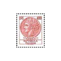 1 عدد تمبر سری پستی  - 400 -  ایتالیا 1976