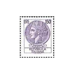 1 عدد تمبر سری پستی  - 150 -  ایتالیا 1976
