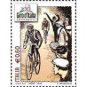 1 عدد  تمبر ورزش ایتالیایی - تور دوچرخه سواری ایتالیا - ایتالیا 2009