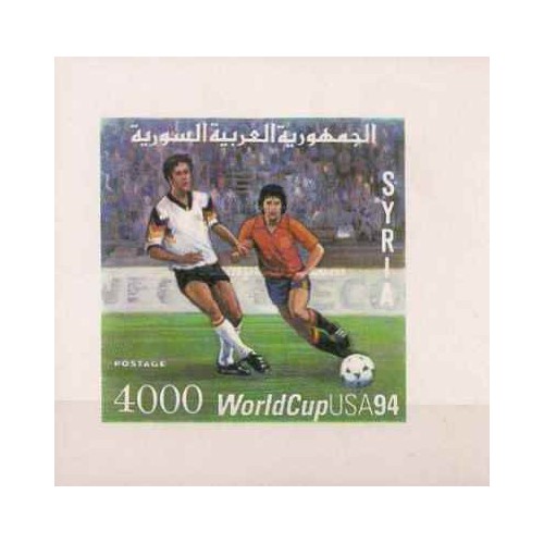 سونیرشیت جام جهانی فوتبال آمریکا - سوریه 1994 قیمت 4.5 دلار