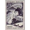 1 عدد تمبر سفر قطب - فرانسه 1949