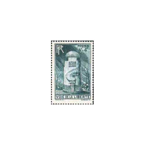 1 عدد تمبر راه آزادی - فرانسه 1947 1 عدد تمبر راه آزادی - فرانسه 1947