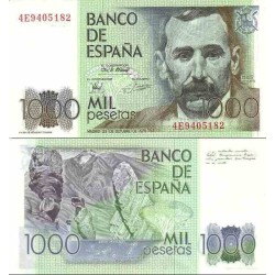 اسکناس 1000 پزوتا - اسپانیا 1979 سفارشی - توضیحات را ببینید